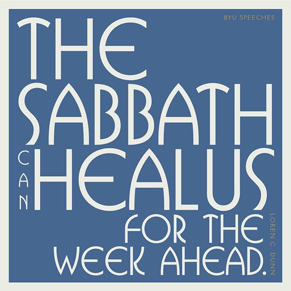 Sabbath Rest Illuminate The Journey